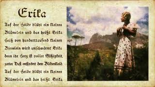 German Soldiers Song  Erika Karaoke Version With Lyrics [upl. by Kerrie]