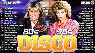 70s 80s 90s Disco Songs Melody  Bee Gees Sandra ABBA Neil Sedeka  Eurodisco Golden [upl. by Genevieve]