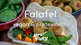 Knusprige Falafel selber machen  Pfannen Rezept ohne frittieren [upl. by Xonel56]