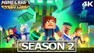 MINECRAFT STORY MODE Full Season 2 Full Game 4K Ultra HD [upl. by Marko591]