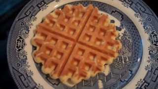 Malted Milk Waffle Recipe [upl. by Aselehc]