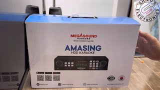 MegaSound MS Amasing Karaoke Player Full Unboxing [upl. by Tsan]