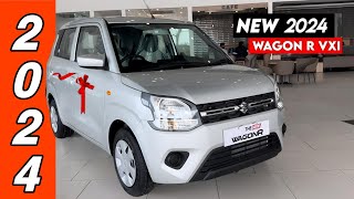 Maruti Suzuki Wagon r 2024 new model in india Wagon r vxi 2024 on road price features review [upl. by Aloel]