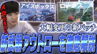 【徹底解説】新武器アウトローでメタが一変元プロが大幅変更も分かりやすく解説します【VALORANT】 [upl. by Eannaj]