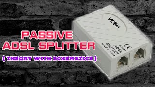 IE42 How does an ADSL splitter works [upl. by Eimar]