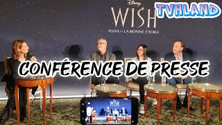 Wish Asha Et La Bonne Etoile  Conférence de Presse avec les Réalisateurs et le Producteur [upl. by Atte426]