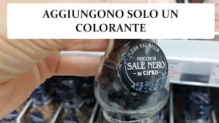 Sale nero di Cipro Aggiungono un colorante [upl. by Amelia356]