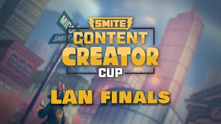 SMITE Content Creator Cup LAN Finals  Team Ruedy vs Team iDavy [upl. by Clarie]