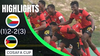 MOZAMBIQUE WON THE 3RD PLACE COSAFA CUP ON THE PENALTY SHOOTOUT [upl. by Eirruc]