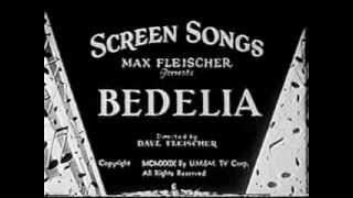 Bedelia 1929 Fleischer [upl. by Eimyaj]