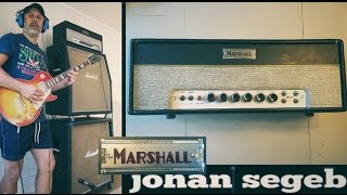 1963 Marshall JTM45 at FULL VOLUME [upl. by Refinnaj]