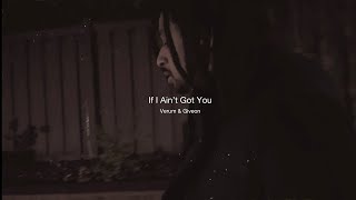 Verum amp Giveon  If I Aint Got You Remix Lyric Video [upl. by Ytirahc]