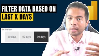 Filter your data on last 306090 days using this trick  Beginners Guide to Power BI in 2021 [upl. by Victoir]