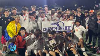 NNHS Boys Soccer Wins Div1 State Championship [upl. by Frodin533]