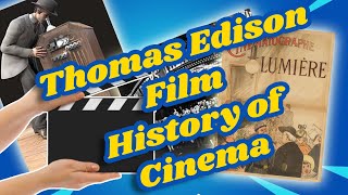 The History Of Cinema  Edison Kinetoscope Films Algrow  God Particle Vlog Day 10 [upl. by Eybba]