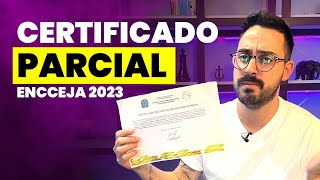 CERTIFICADO 2023 PARCIAL ENCCEJA [upl. by Michelle211]