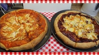 Chicken Pizza Two Ways  Bulk Cooking  Pizza Recipe  Noreens Kitchen [upl. by Yahsel913]