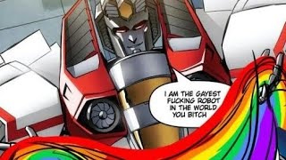 transformers prime react to starscream as random animations 2 [upl. by Idissak]