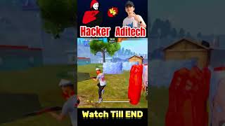 Aditech Vs Hacker 🤯😈  shorts short today viral NonstopGaming [upl. by Adnirod]