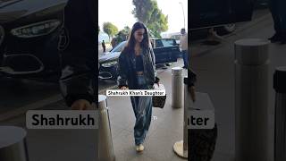 Suhana Khan amp Gauri Khan spotted at the Airport [upl. by Warenne]