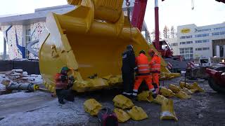 Komatsu PC8000 beim Zahnarzt [upl. by Ordnasela]