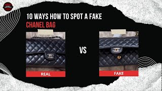 10 Ways How to Spot a Fake Chanel Bag [upl. by Gianna]