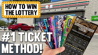 How to Win the Lottery 💰 1 TICKET METHOD 🔴 Fixin To Scratch [upl. by Bever]