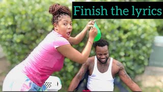 FINISH THE LYRICS CHALLENGE  EXTREMELY FUNNY [upl. by Nue927]