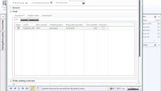 Dynamics AX 2012 Trade  Sales Orders  Picking and Packing [upl. by Linzy580]