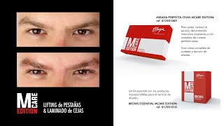 Lifting de pestañas y laminado de cejas Men Care [upl. by Ert]