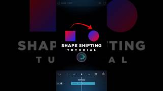 Alight Motion Shape Shifting Tutorial  alightmotion motiongraphics motiondesign shapeshifting [upl. by Assirol657]