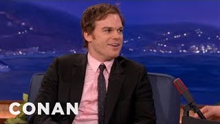 Michael C Hall Wants Dexter To Die Funny In The Finale  CONAN on TBS [upl. by Geminius]