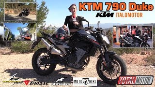 KTM 790 Duke A2  Prueba  Test  Review en español  Total Motor TV [upl. by Alis]