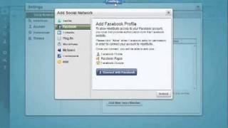 Add Facebook Page to Hootsuite Account [upl. by Euqimod]