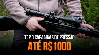 TOP 3 CARABINAS DE PRESSÃO ATÉ R1000  As melhores escolhas para 2021 😎 [upl. by Meerak]