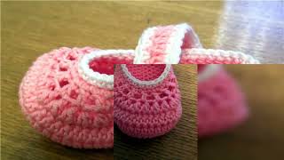 8 Modèles de Chaussures au Crochet pour Fille  Schémas et Tutoriel Vidéo Inclus [upl. by Han954]