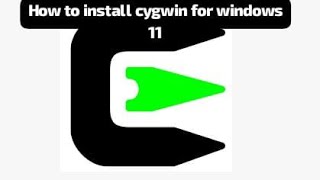 How to install Cygwin for windows 11  Cygwin installation process in English [upl. by Ettenauq]