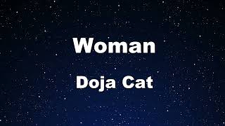 Karaoke♬ Woman  Doja Cat 【No Guide Melody】 Instrumental [upl. by Ahsyad]