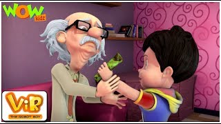 Vir The Robot Boy  Hindi Cartoon shows For Kids  Mad Max bana dadaji  Animated cartoon Wow Kidz [upl. by Brittani]