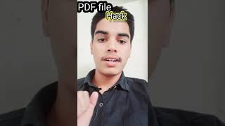 PDF file hack with proof hacking pdf pdffilekaisebanaye pdfelement pdflinkindescription [upl. by Oiled421]