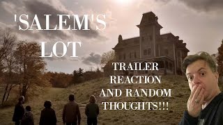 SALEMS LOT TRAILER  REACTION AND FIRST THOUGHTS [upl. by Lig21]