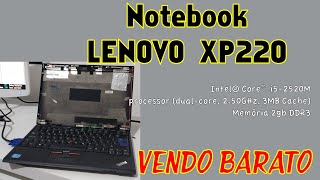 Lenovo ThinkPad X220  Core I5 [upl. by Jezabella]