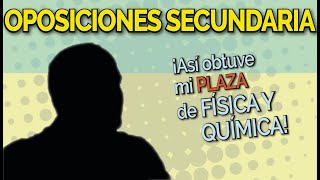 TIPS PARA OPOSITAR Alonso te cuenta cómo obtuvo su plaza de SECUNDARIA en Física y química [upl. by Casanova]