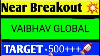 vaibhav global share latest news today vaibhav global shareanalysis vaibhav globalsharelatest news [upl. by Engud956]