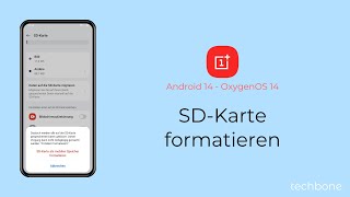 SDKarte formatieren  OnePlus Android 14  OxygenOS 14 [upl. by Enialed]