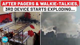 Lebanon 3rd Device Starts Exploding After Pager WalkieTalkie Bomb In Ambulance 60 Fires  Solar [upl. by Hana]