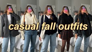 15 CASUAL FALL OUTFITS  comfy  casual fall outfit ideas 2022 fall fashion trends  lookbook [upl. by Teodorico]