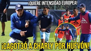 IMPRESIONANTE ENTRENAMIENTO de Cruz Azul con MARTÍN ANSELMI ¡YA REGAÑÓ AL PRIMERO Cruz Azul FICHAJE [upl. by Aliahs]