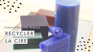 Formation cire perdue  comment recycler les chutes de cire [upl. by Ayifa]