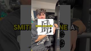 Why Use the Smith Machine 💪 gymtips gymworkout gymmotivation bodybuilding gymshorts gym [upl. by Zuleika]